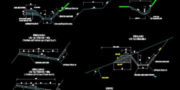 Bản vẽ rãnh thoát nước