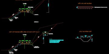 Bản vẽ điển hình đường công vụ