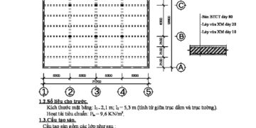 Thuyết minh đồ án bê tông cốt thép 1